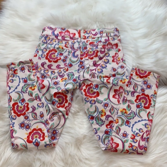 Anthropologie Pilcro Floral Mid-Rise Skinny Jean - Picture 7 of 7